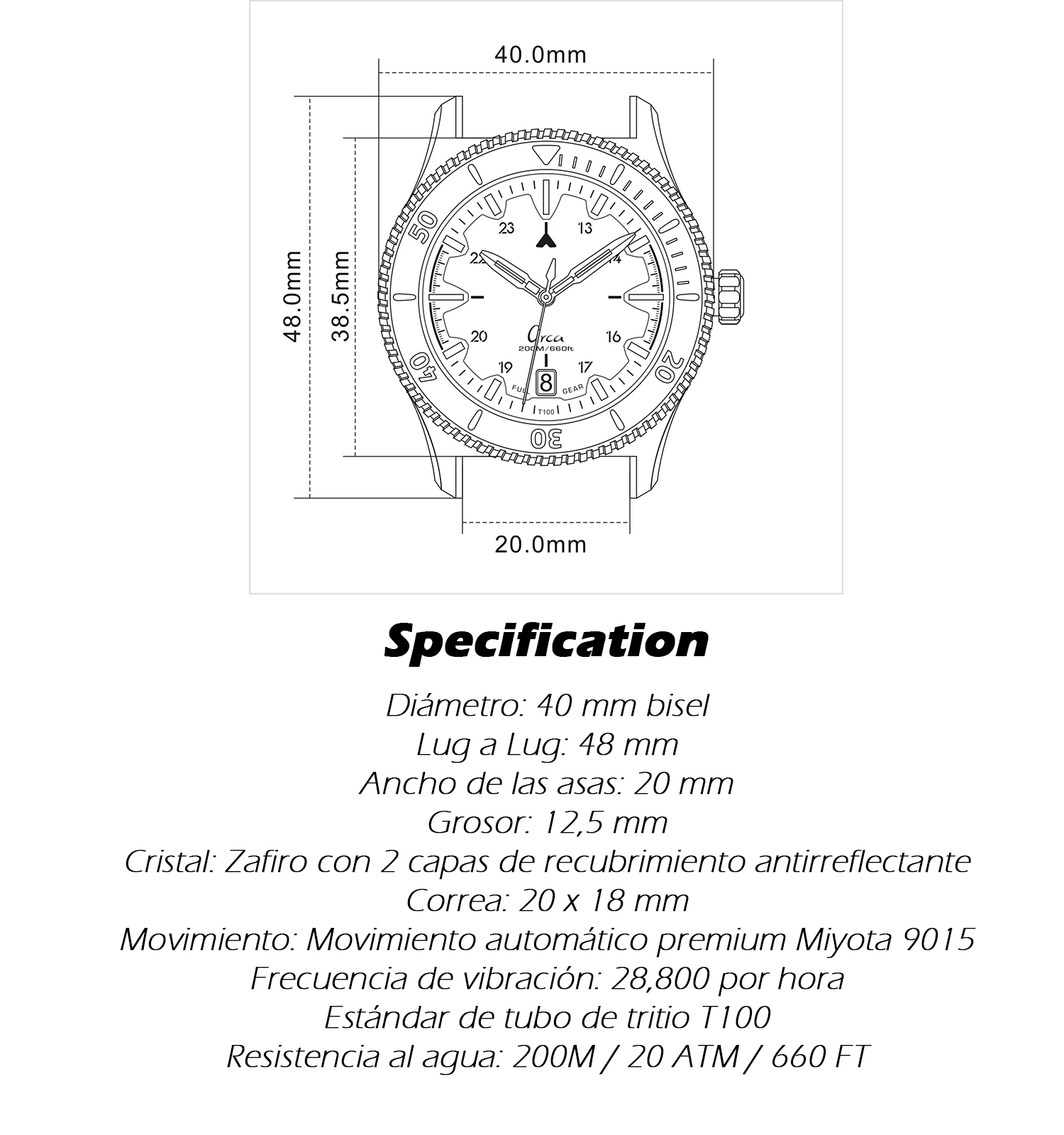 Self Photos / Files - Specification ES